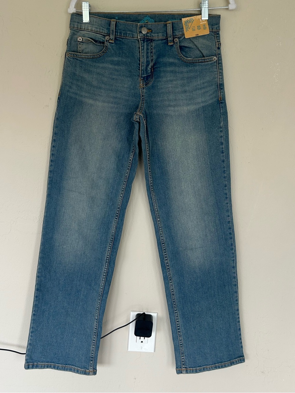 Thereabouts Girls Jeans Relax Fit- Straight Leg Size 16 (1673)